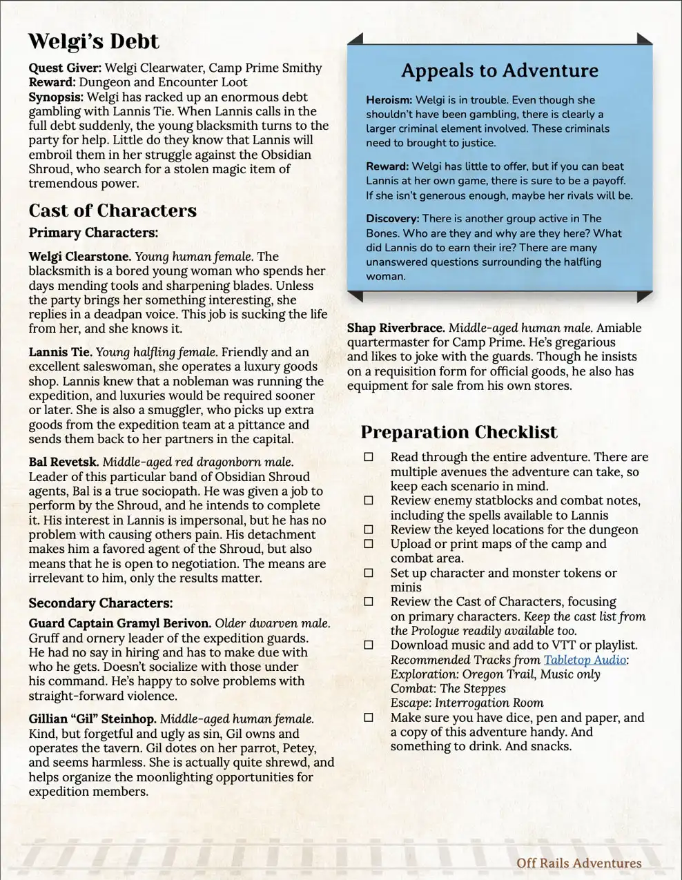 Welgi's Debt preview 1