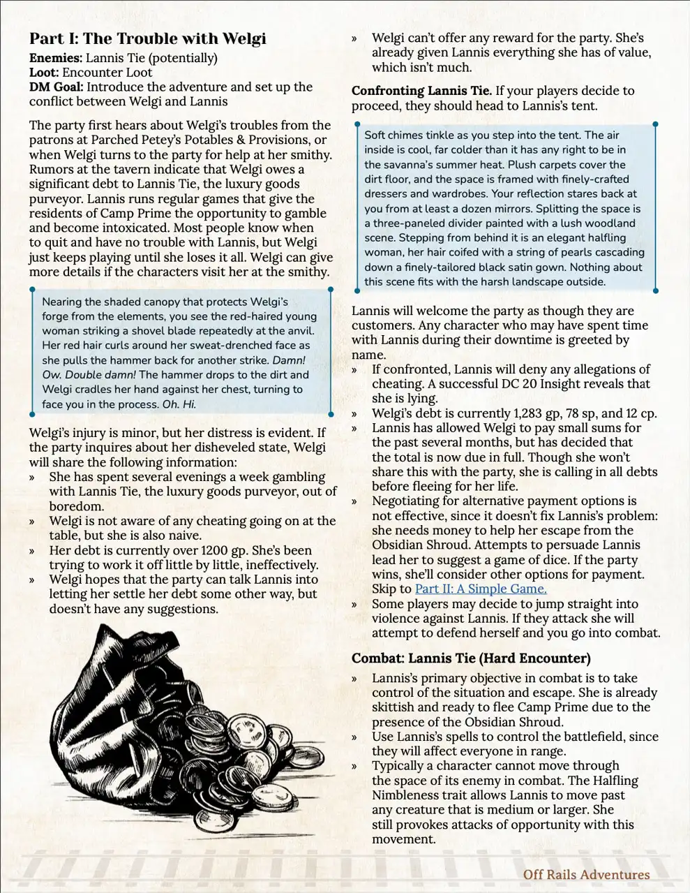 Welgi's Debt preview 2